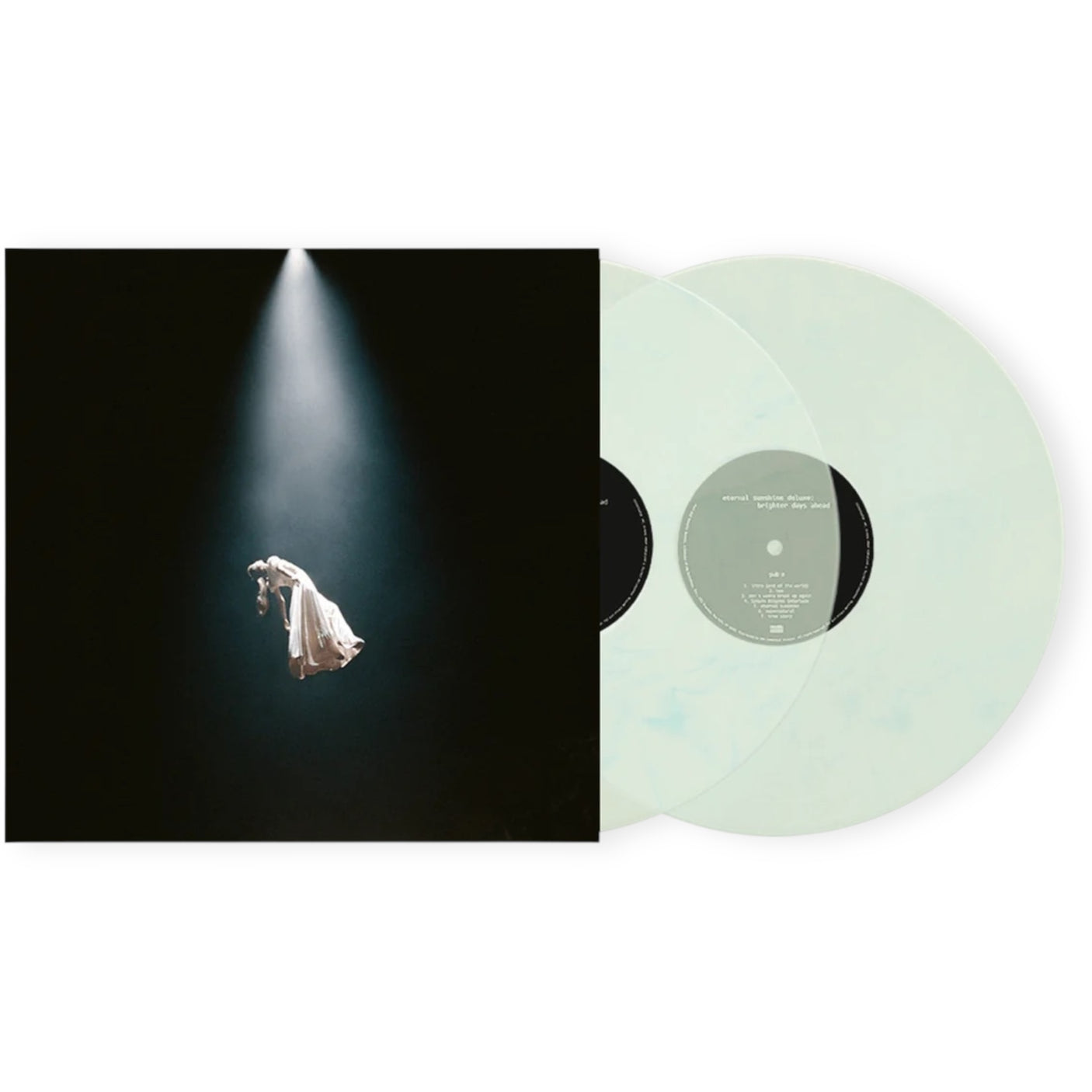 ARIANA GRANDE - Eternal Sunshine Deluxe: Brighter Days Ahead - LP VINYL - TRANSLUCENT MARBLE VINYL - BRAND NEW