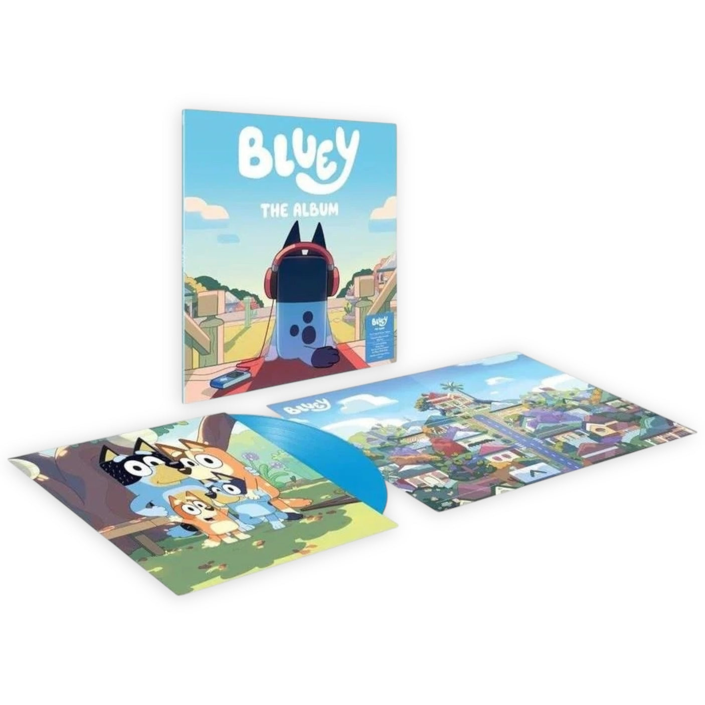 BLUEY - The Album - LP VINYL - LIMITED EDITION BLUE VINYL - BRAND NEW