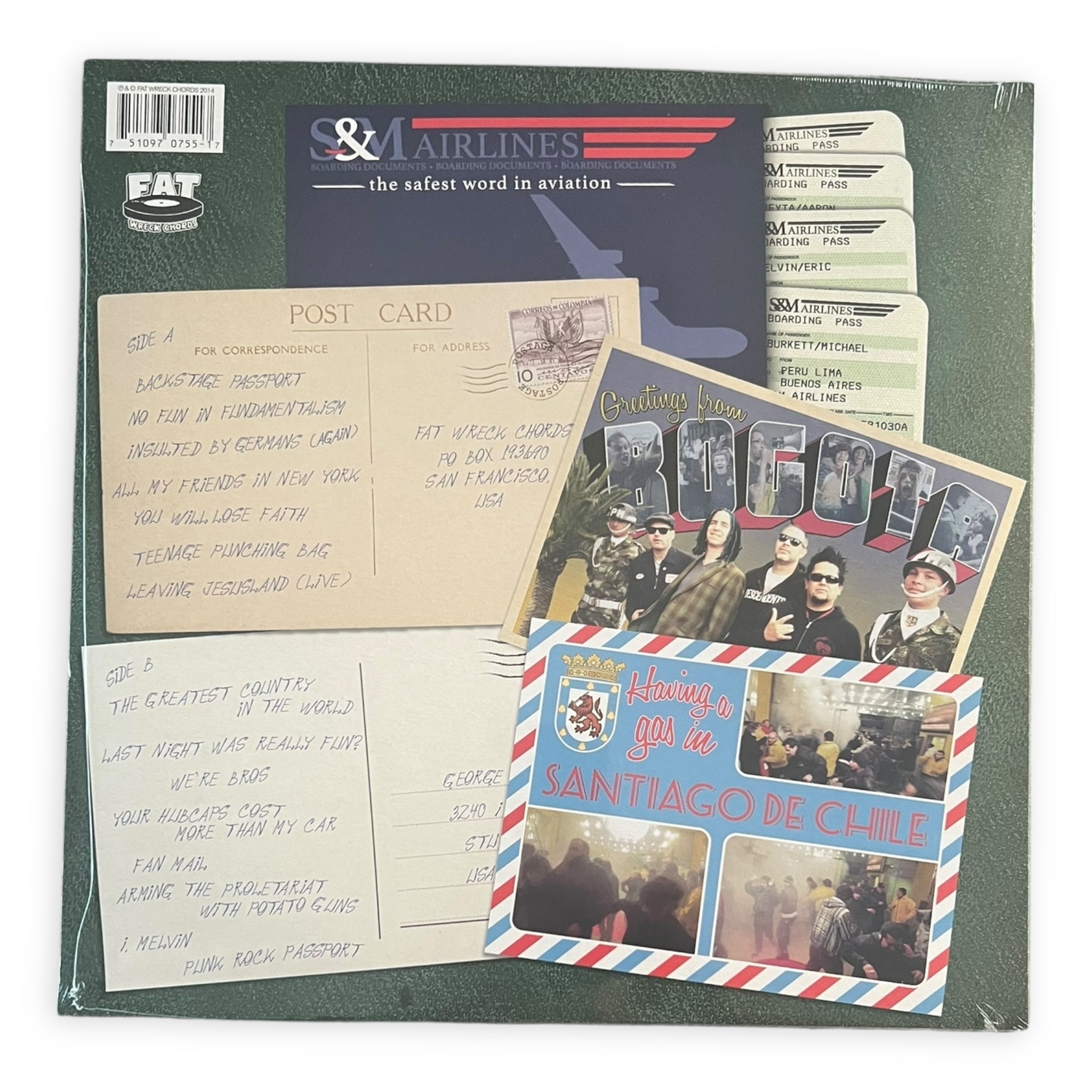 NOFX - Backstage Passport Soundtrack - LP VINYL - BRAND NEW – Top