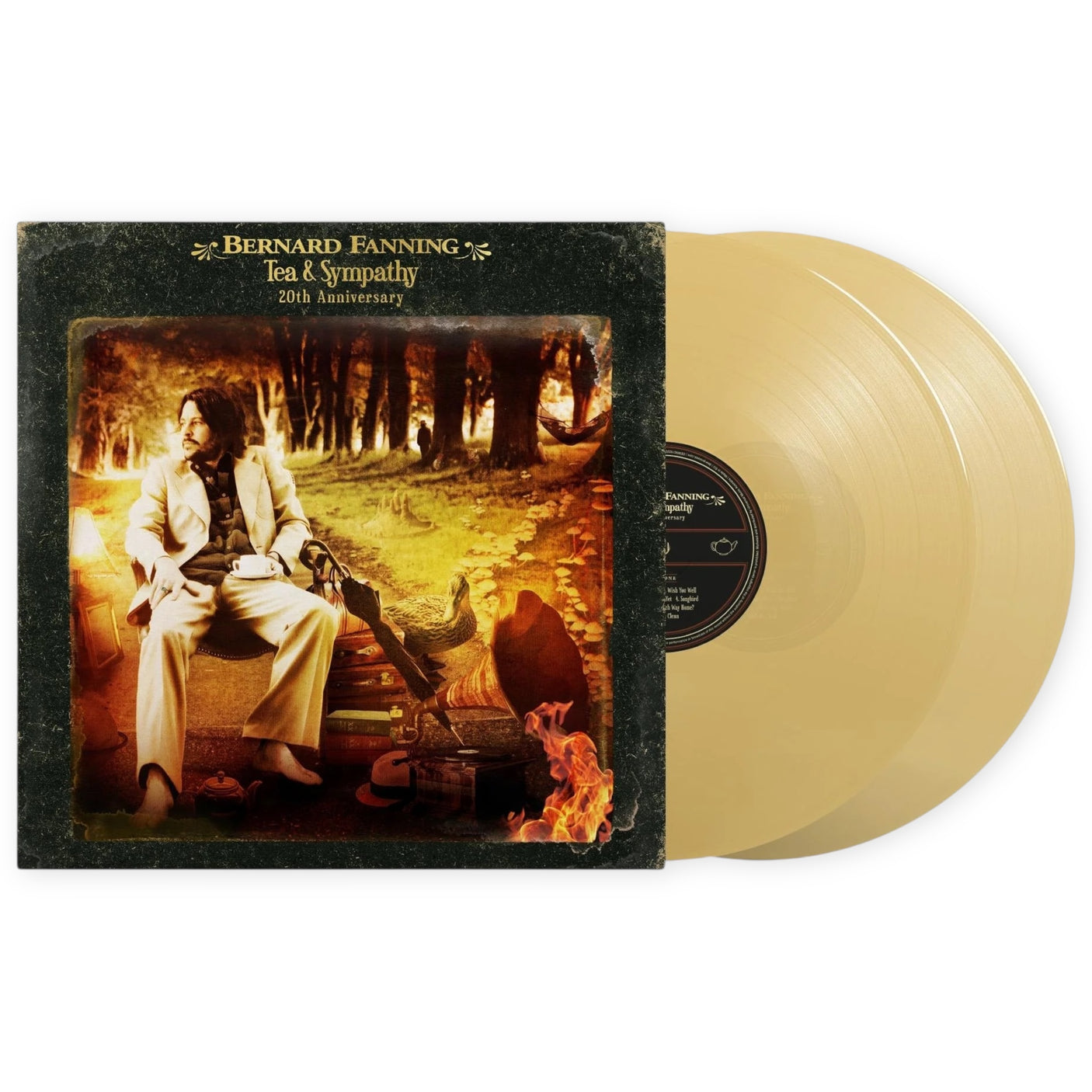 BERNARD FANNING - Tea & Sympathy (20th Anniversary Edition) | Brew Toned Vinyl | Brand New LP Vinyl Album