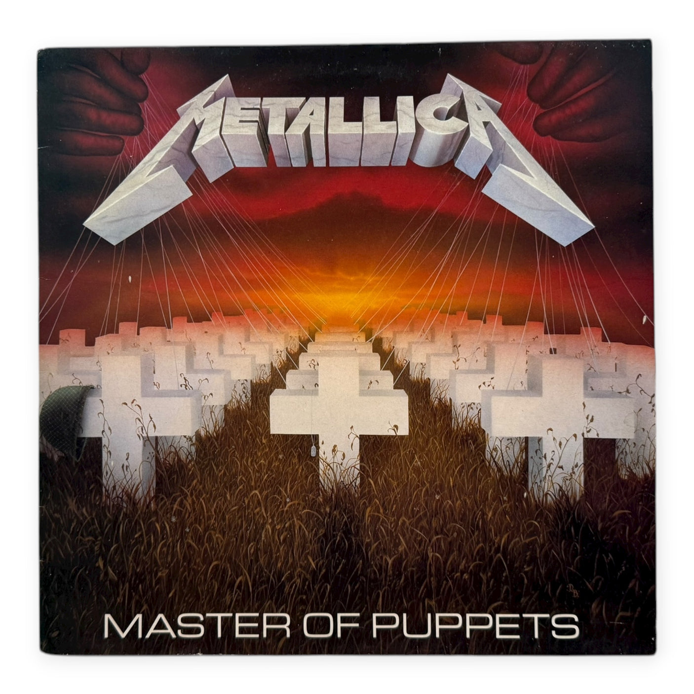 METALLICA - Master Of Puppets | Original 1986 UK Press | Used LP Vinyl Album | VG+/VG+