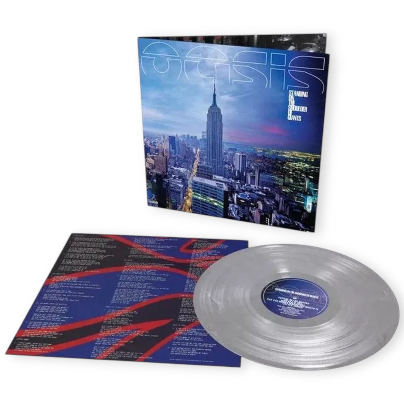 OASIS - Standing On The Shoulder Of Giants (25th Anniversary Edition) - SILVER VINYL - LP VINYL - BRAND NEW