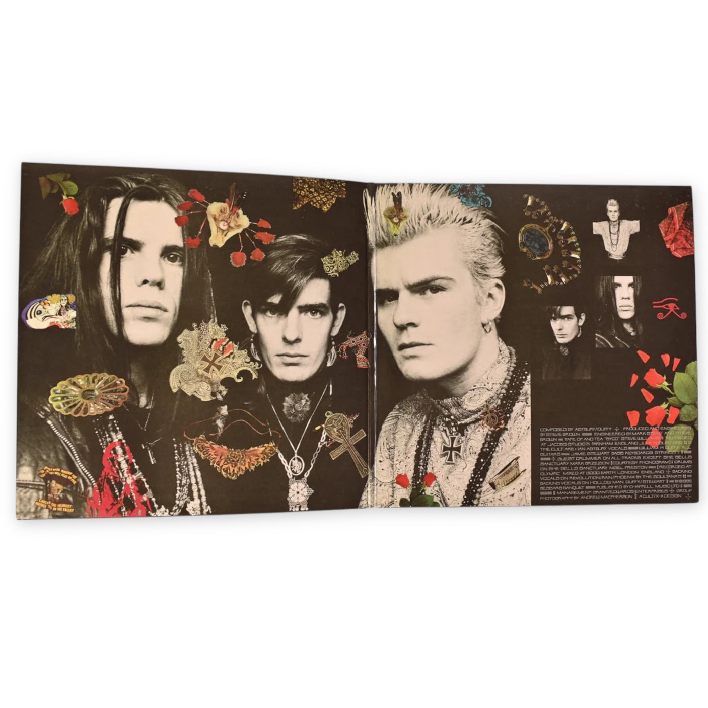 THE CULT - Love - LP VINYL - LIMITED EDITION RED TRANSPARENT VINYL - BRAND NEW