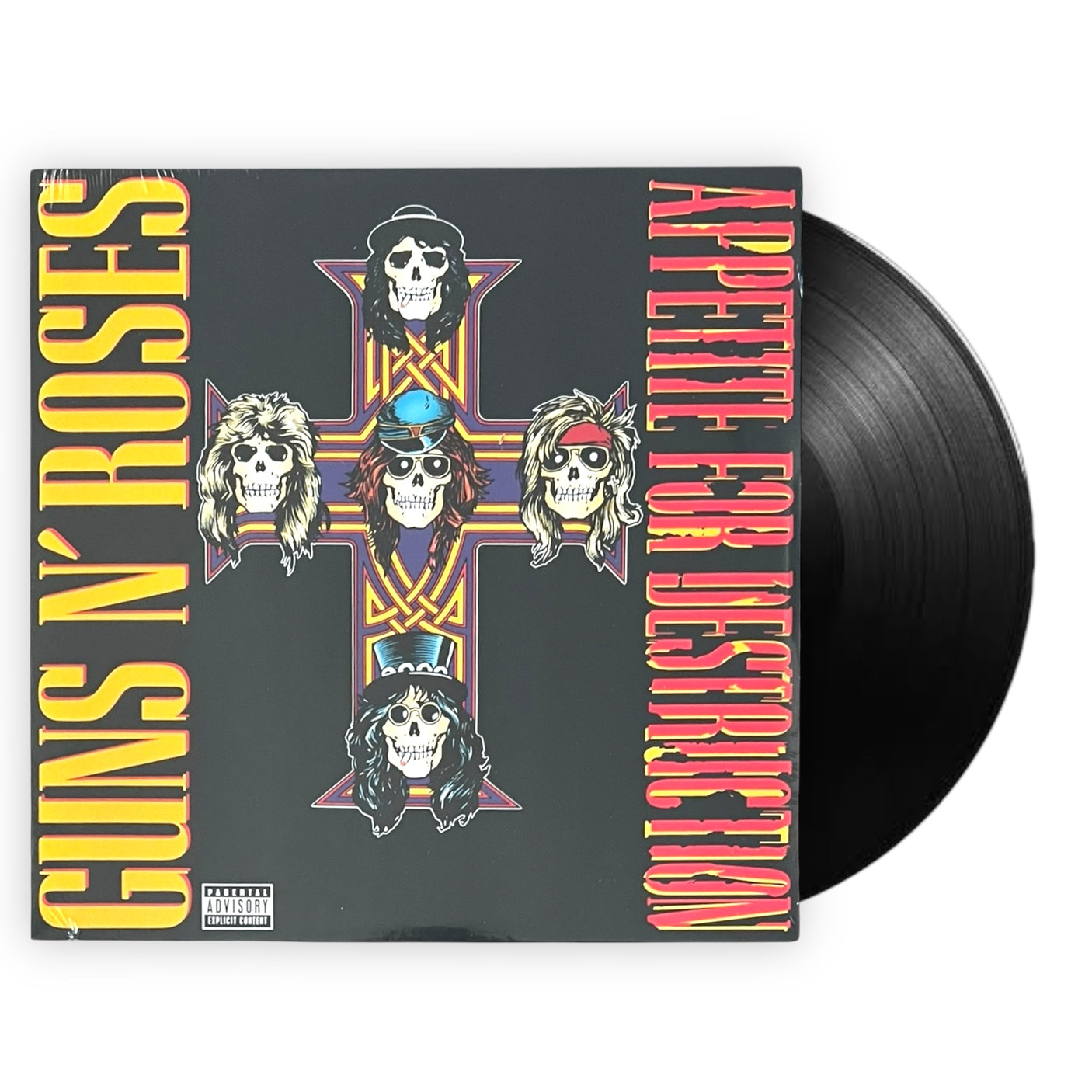 GUNS N ROSES - Appetite For Destruction - LP VINYL - REISSUE - BRAND NEW