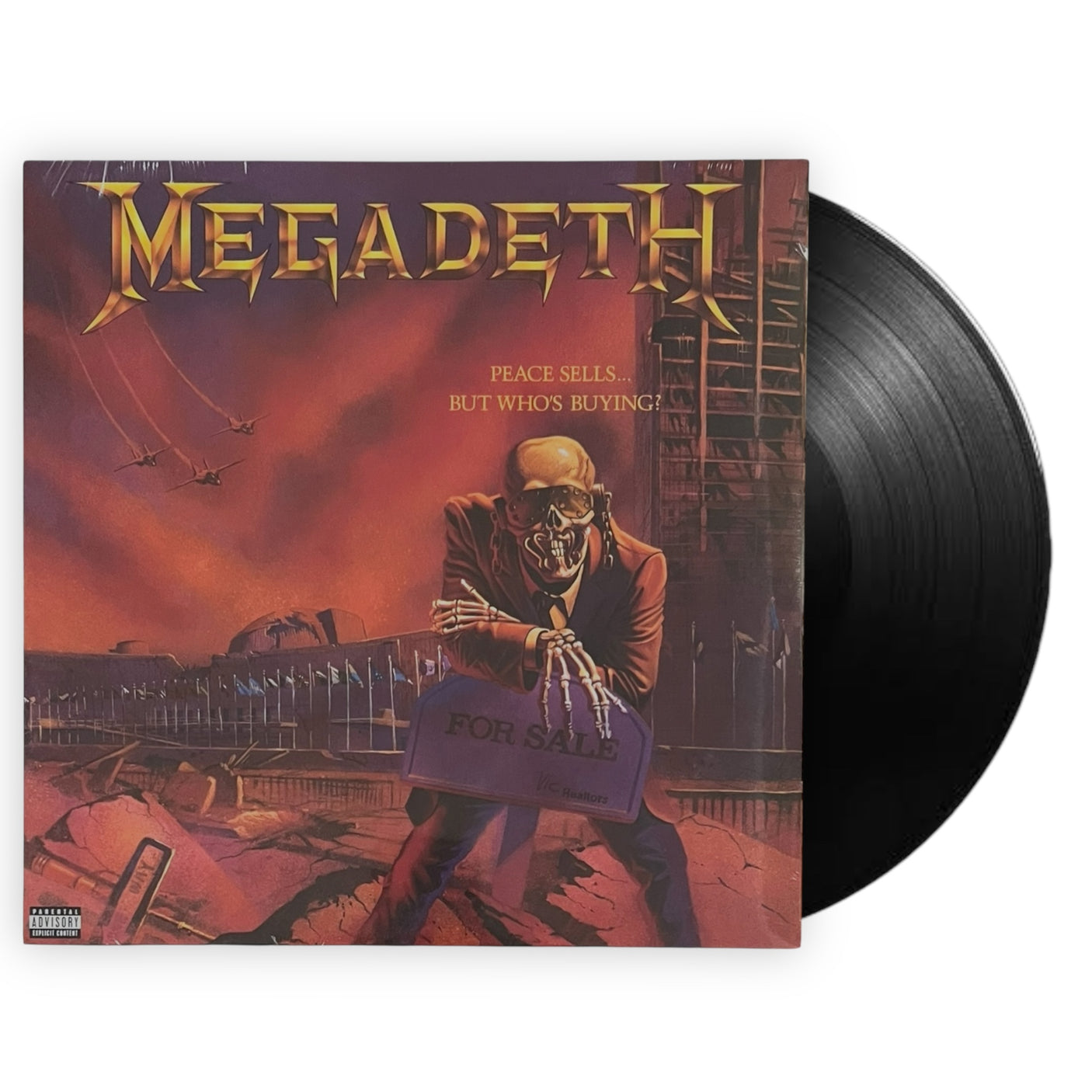 MEGADETH - Peace Sells... But Who's Buying - REISSUE - LP VINYL - BRAND NEW