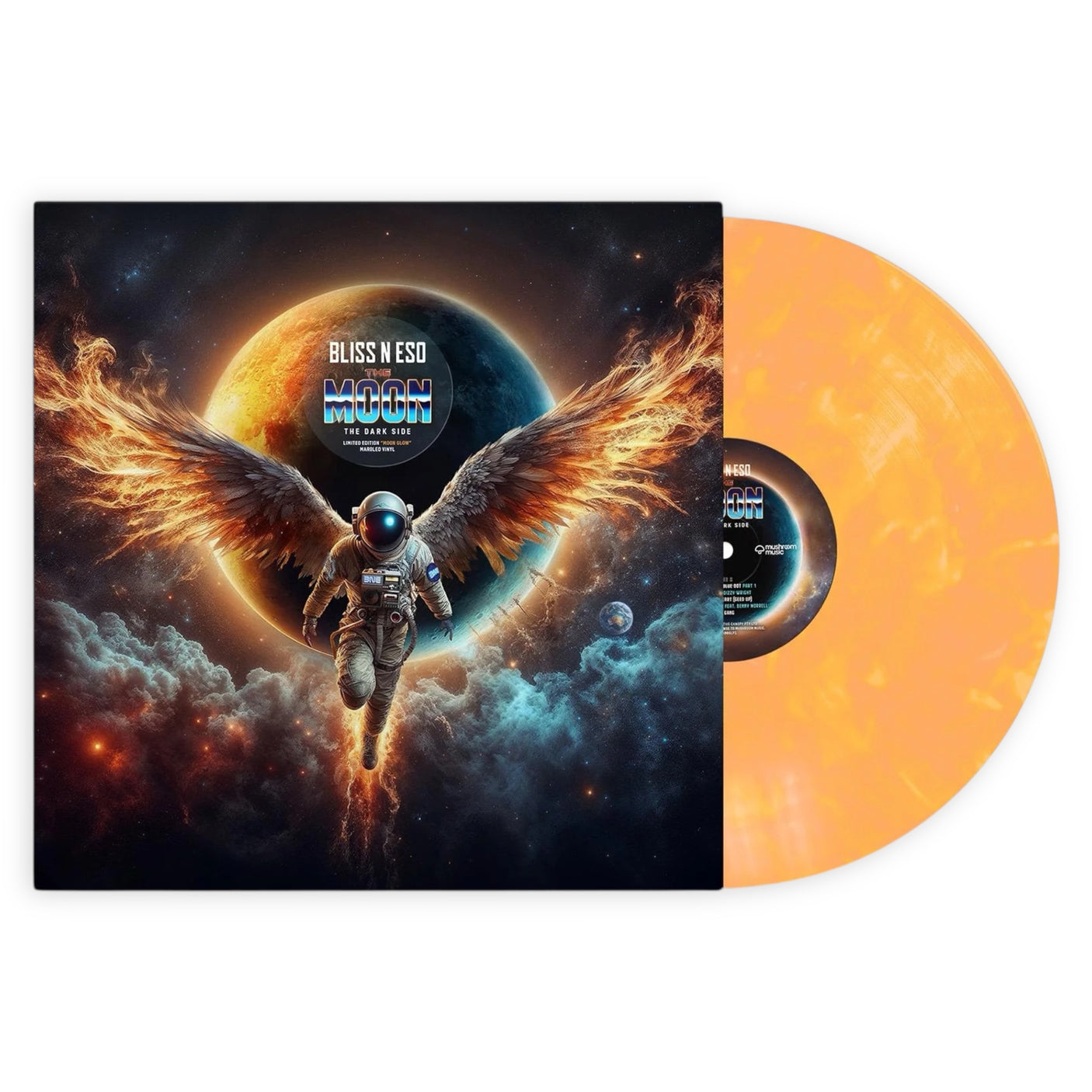 BLISS N ESO - The Moon (The Dark Side) | Marbled Moon Glow Vinyl | Brand New LP Vinyl Album