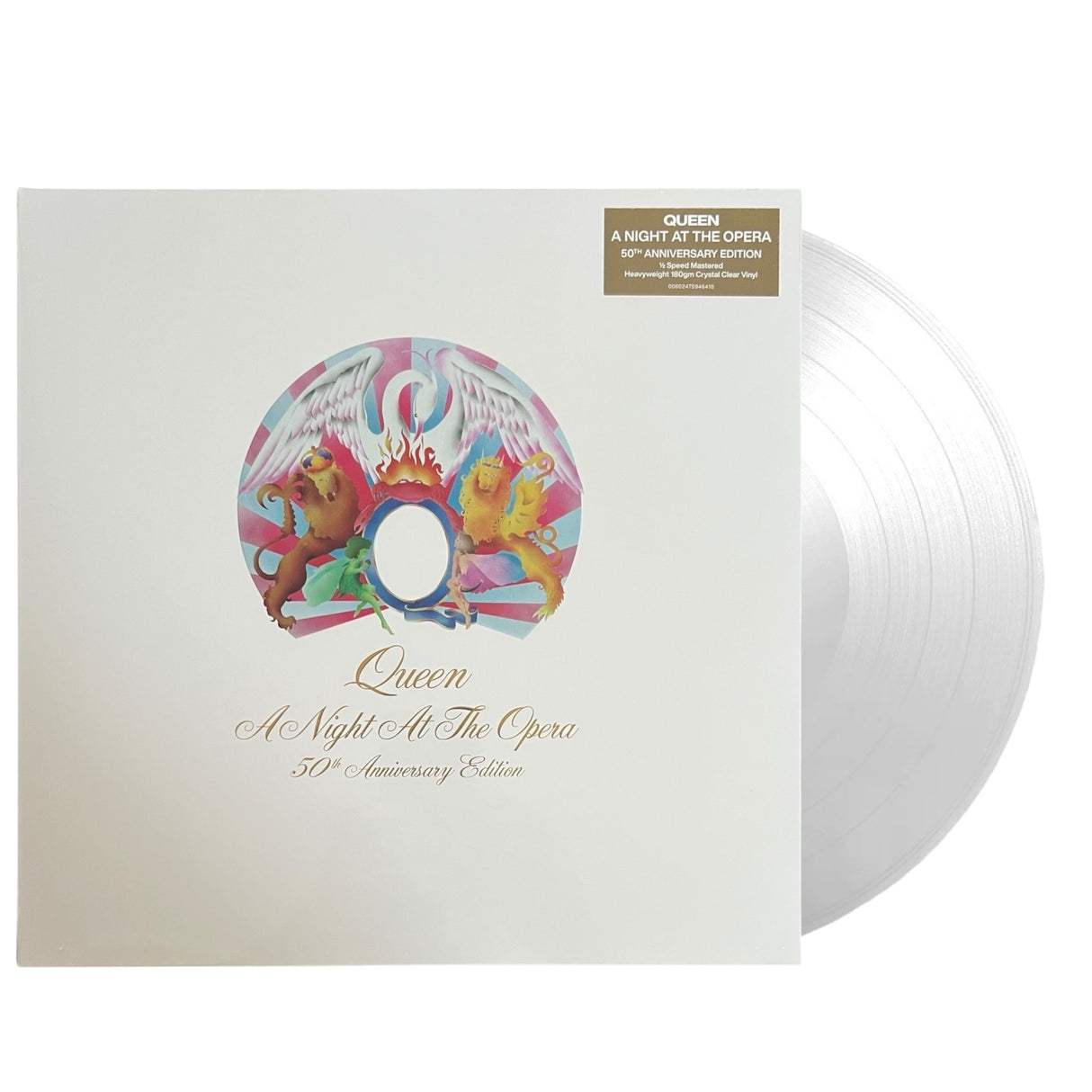 QUEEN – A Night At The Opera (50th Anniversary Edition) | Clear Vinyl | Brand New LP Vinyl Album