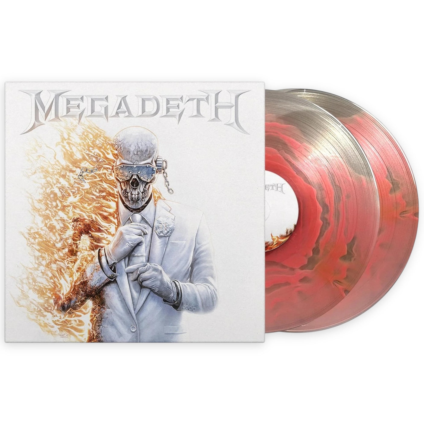 MEGADETH – Megadeth (Self Titled) | Crystal Red Organza Vinyl | Pre Order