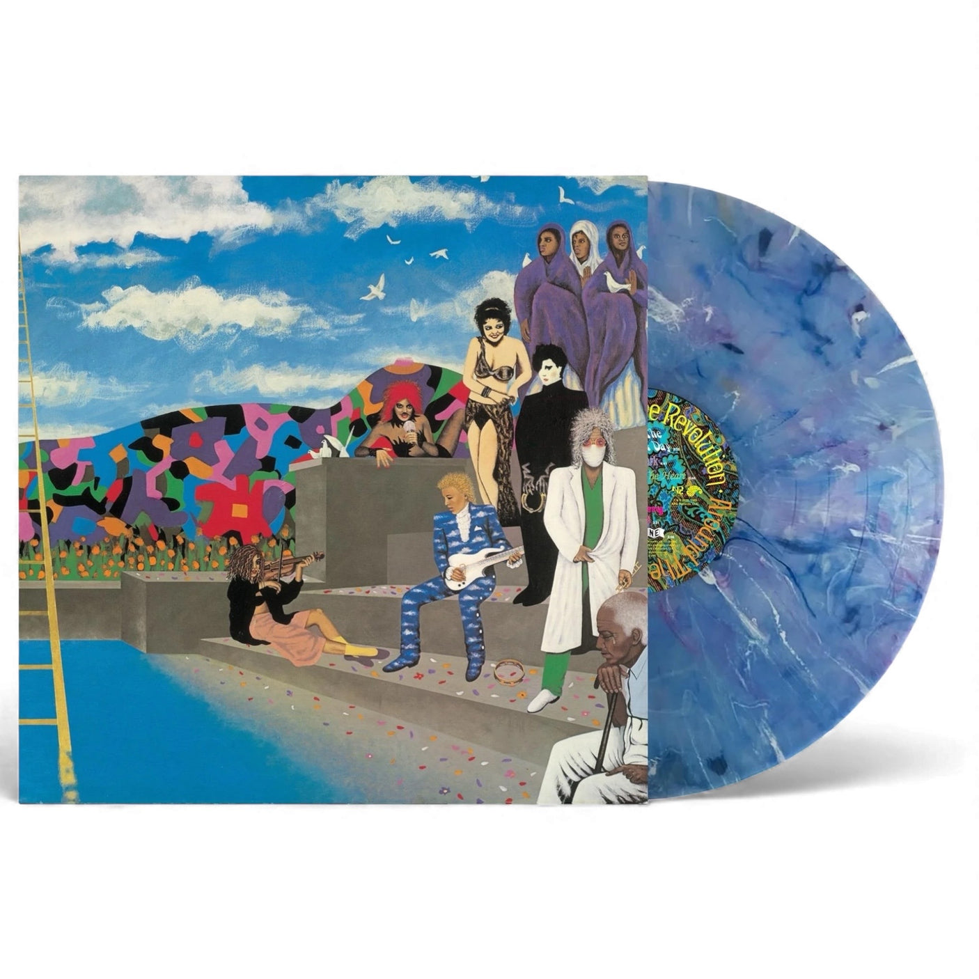 PRINCE  - Around The World In A Day (Limited Edition) | Blue & White Marble Vinyl | Brand New LP Vinyl Album